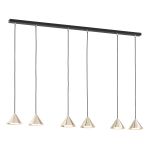 Emibig Pendant Elit Steel Black | Suitable for 6x GX53 - Max 12W