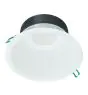 Philips LED Downlight Coreline DN142B Aluminium White 11W 1200lm 60D - 830 Warm White | Cutout 155mm - IP20 - Dimmable - White Reflector