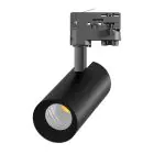Noxion LED Tracklight 3-Phase Ecowhite Aluminium Black 20W 2060lm 36D - 840 Cool White | UGR 